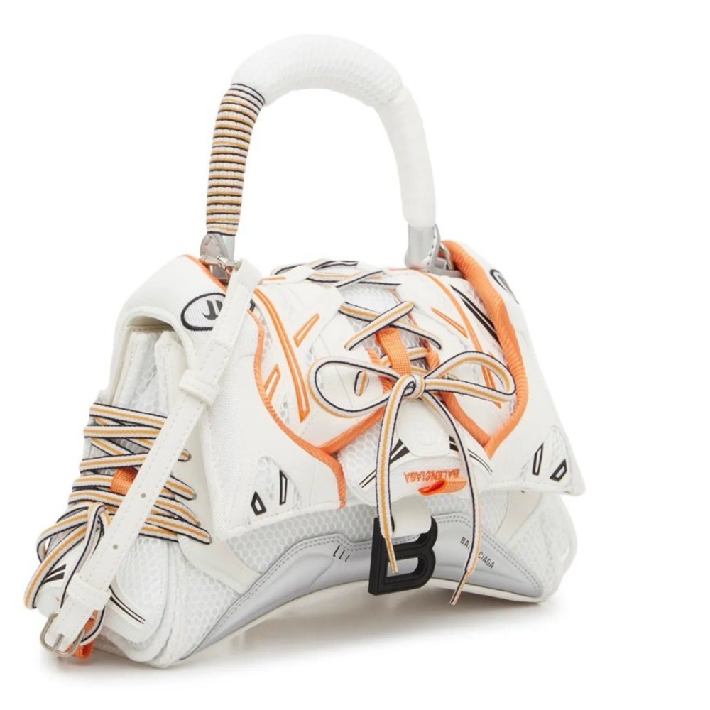 Balenciaga White and Orange Satchel. Brand new in box! - Picture 6 of 8